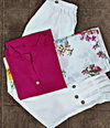 Rozey Rubi Cotton Digital Printed Kurti With Pant Dupatta Exporters In India  